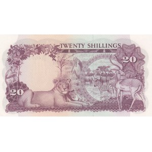Uganda, 20 Shillings, 1966, UNC, p3a