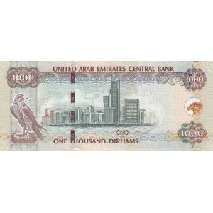 United Arab Emirates, 1000 Dirhams, 2015, UNC, p33d