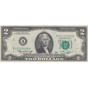 Unıted States Of America, 2 Dollars, 1976, UNC, p461