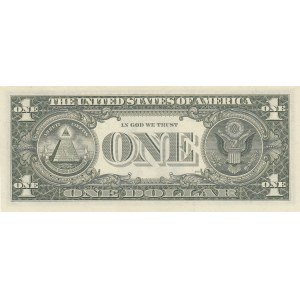 Unıted States of America, 1 Dollar, 1981, UNC, p468, RADAR