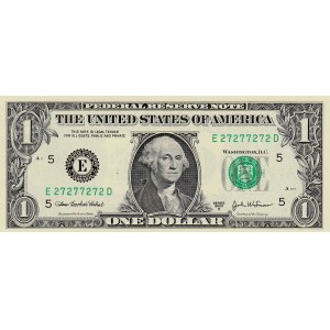 Unıted States of America, 1 Dollar, 2003, UNC, p516, RADAR