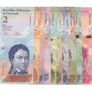 Venezuela, 10 Pieces UNC Banknotes