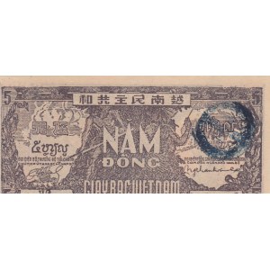 Vietnam, 5 Dong, 1948, UNC, p17a