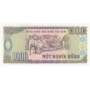 Vietnam, 1000 Dong, 1988, UNC, p102a