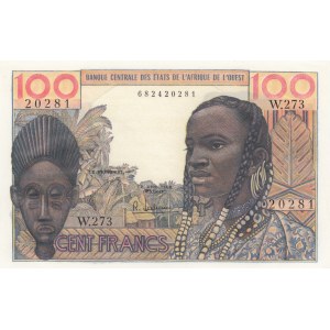 West African States, 100 Francs, 1961-1965, UNC, p101g