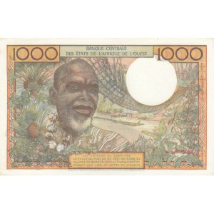 West African States, 1000 Francs, 1959-1965, UNC, p103Ak
