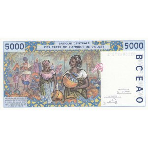 West African States, 5000 Francs, 2002, UNC, p113Al