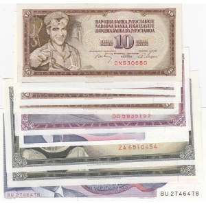 Yugoslavia, 10 Pieces UNC Banknotes