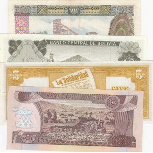 Mix Lot, 4 Pieces UNC Banknotes