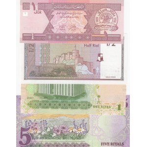 Mix Lot, 4 Pieces UNC Banknotes