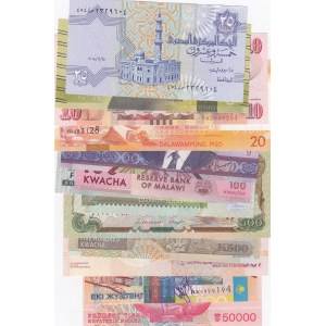 Mix Lot, Total 20 UNC banknotes