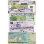 Mix Lot, Total 12 UNC banknotes