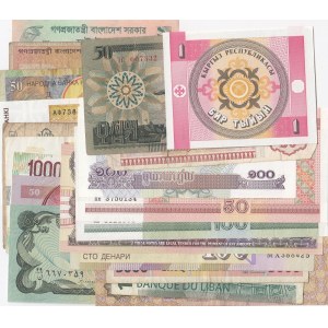 Mix Lot, 30 banknotes in different conditions