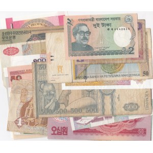 Mix Lot, 30 banknotes in different conditions