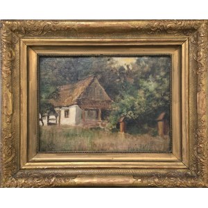 Jan Styka (1858-1925), Garden at the Manor House on Karsch Hill, 1890