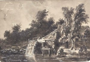 Roman Kochanowski (1857-1945), Młyn wodny