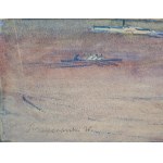 Witold Rzegocinski (1883-1969), Boats in the bay