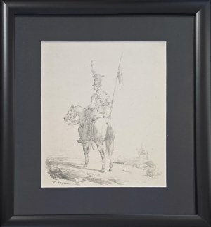 Horace Vernet, Ułan, 1816