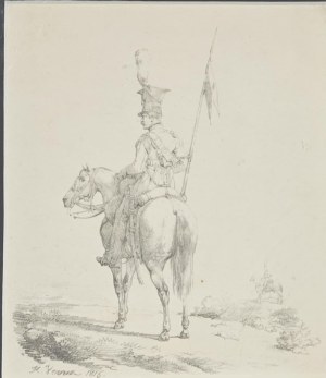 Horace Vernet, Ułan, 1816