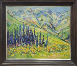 Sławomir Mieleszko (1938-2021), Wiosna na hali, 1999