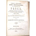 PASEK - RESIDENTEN DER MANUSKRIPTUR VON JAN CHRYZOSTOM ÜBER PASEK'S GOSLAWICE Vilnius 1843