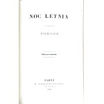 KRASINSKI-POEZYE. A collection of Parisian vadans 1862-3