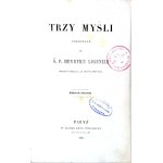 KRASINSKI-POEZYE. A collection of Parisian vadans 1862-3