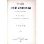KONDRATOWICZ [SYROKOMLA]- POEZYE 10 vols. [complete] 1872