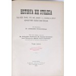TSCHECHOWSKI - GESCHICHTE DES SECHSTEN JAHRHUNDERTS. Geschichte der Politik, Literatur, Kunst, Wissenschaft, Industrie, etc. Bd. 1-3 [in 3 Bänden], dekoratives Halbleder
