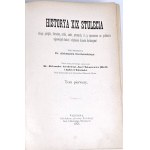 TSCHECHOWSKI - GESCHICHTE DES SECHSTEN JAHRHUNDERTS. Geschichte der Politik, Literatur, Kunst, Wissenschaft, Industrie, etc. Bd. 1-3 [in 3 Bänden], dekoratives Halbleder