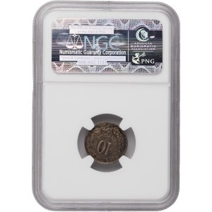 Mexico 1890 Mo M Silver 10 Centavos