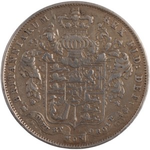 Großbritannien 1829 Silber 1/2 Krone