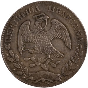 Mexico 1884 Ca MM Silver 8 Reales