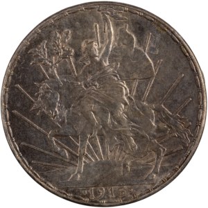 Mexico 1913/2 Silver 1 Peso Caballito