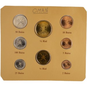 Súbor mincí Omán 1979 AH1400