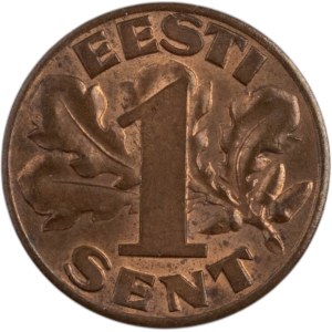 Estonia 1929 1 Sent