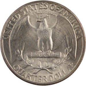 Stati Uniti 1934 Washington Quarter d'argento 25 centesimi Motto medio
