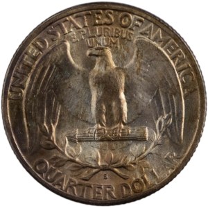 United States 1938 S Washington Silver Quarter 25 Cents