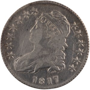 United States 1817 Capped Bust Half Dollar 50 Cents