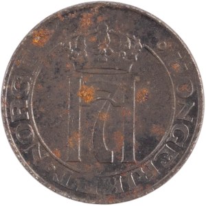 Norsko 1917 5 Ruda Mint Luster