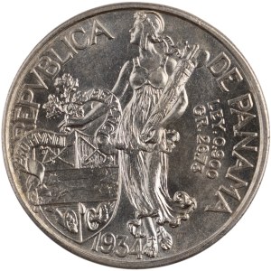 Panama 1934 Argento 1 Balboa