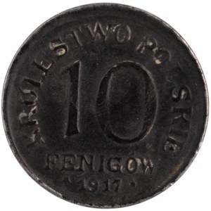 Poland 1917 FF 10 Fenigow