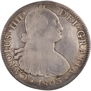 Mexico 1803 FT Silver 8 Reales