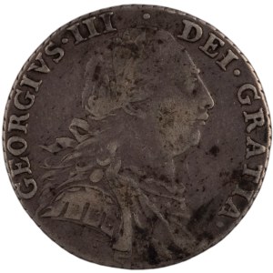 Great Britain 1787 Silver Shilling