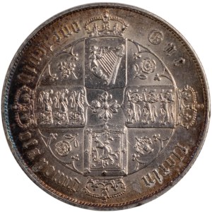 Great Britain 1868 Silver Florin Gothic