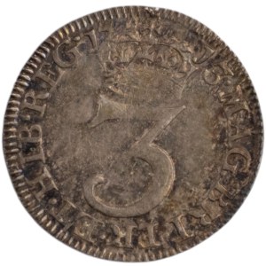 Great Britain 1713 Silver 3 Pence