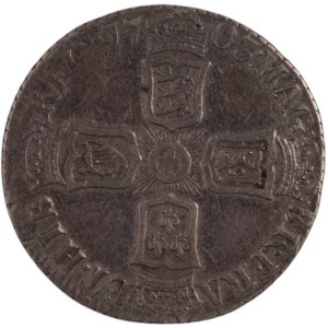 Grande-Bretagne 1703 Argent 6 Pence
