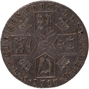 Great Britain 1787 Silver Shilling