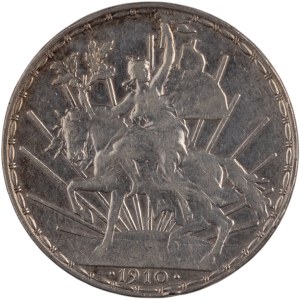 Mexiko 1910 Silber 1 Peso Caballito