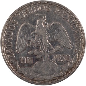 Mexiko 1910 Silber 1 Peso Caballito